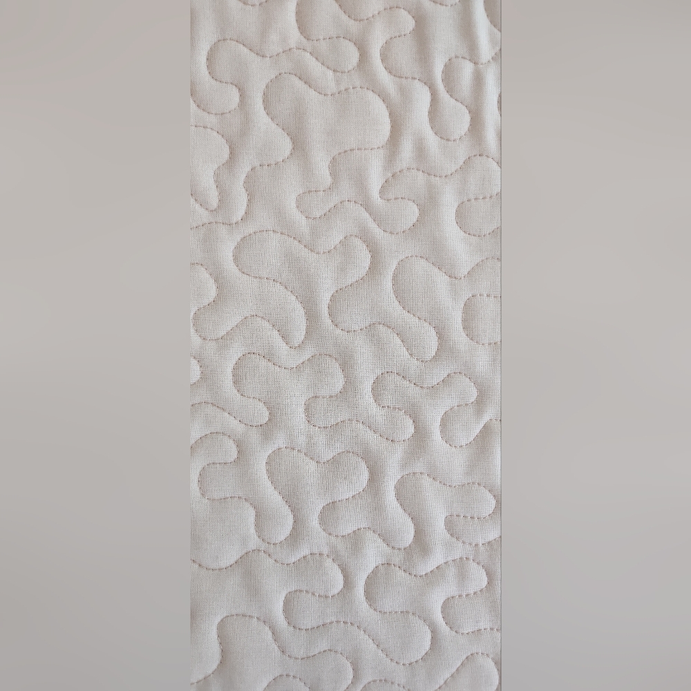 Beautiful Black & Gold! NEW HANDMADE Quilted Batik Table Runner -  12 X 46" - Picture 10 of 10